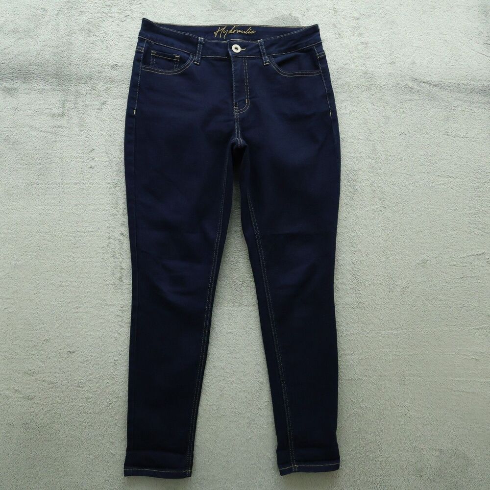 Hydraulic Jeans Womens Size 6 Blue Mid-Rise Nolita Curvy Ankle Skinny 28" Inseam